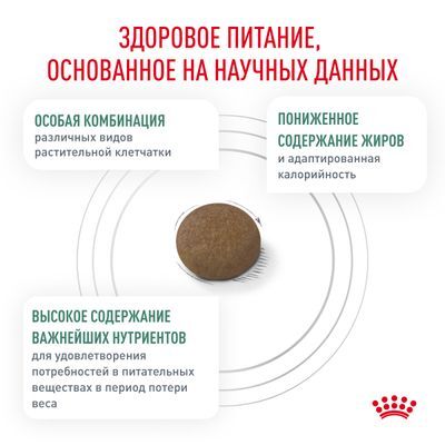 Royal Canin Satiety Weight Management Сухой корм для взрослых кошек, рекомендуемый для снижения веса 350г