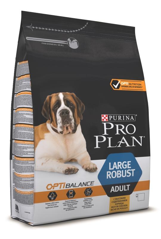 Pro Plan Adult Large Robust Для крупных собак с мощным телосложением 14кг (курица, рис)