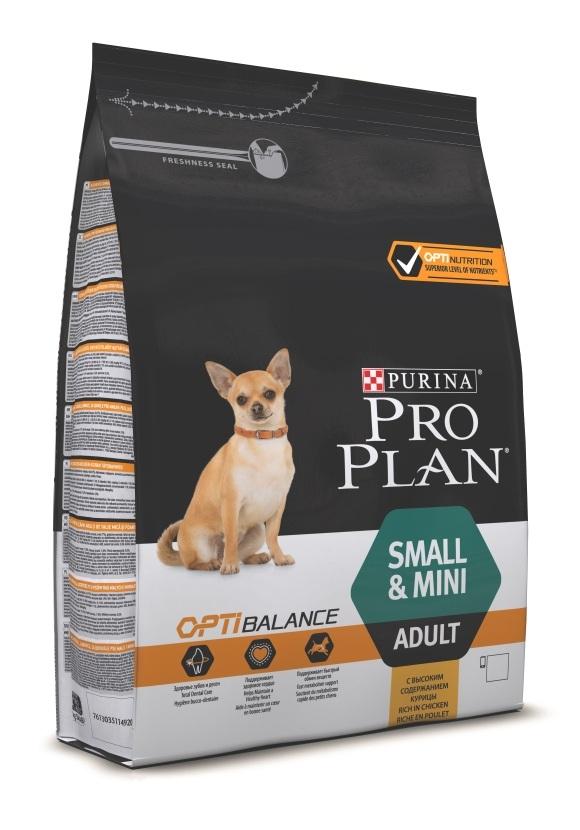 Pro Plan Adult Small&Mini Для собак мелких и карликовых пород 7кг (курица,рис)