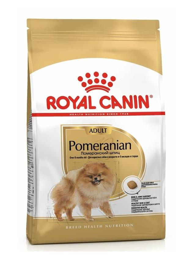 Royal Canin Pomeranian Adult для взрослого померанского шпица 1,5кг