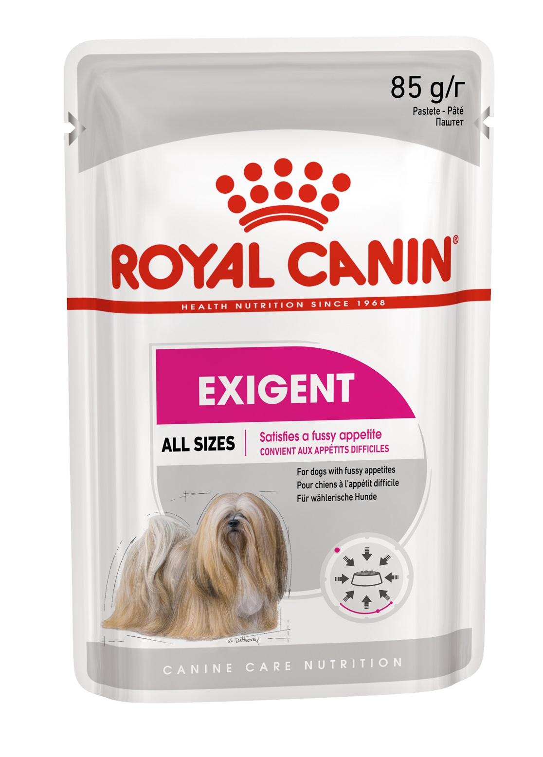 Royal Canin Exigent All Sizes for Dog (пауч, паштет) 85г