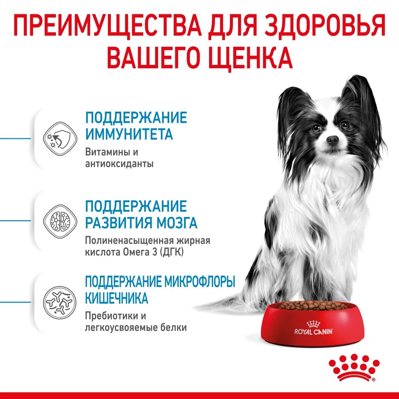 ROYAL CANIN X-Small Puppy Сухой корм для щенков миниатюрных пород 1,5кг