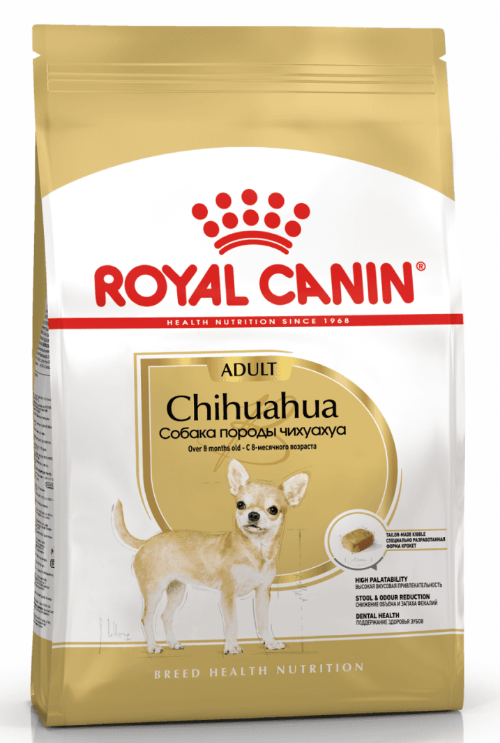 ROYAL CANIN Сhihuahua Adult Cухой корм для взрослых собак породы чихуахуа в возрасте от 8 мес. 500г