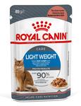 ROYAL CANIN Light Weight Care Влажный корм для взрослых кошек склонных к полноте 28*85г (соус)