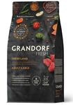 GRANDORF CAT Lamb LARGE Ягненок с бататом для взрослых кошек крупных пород, чувствительное пищеварение или склонность к аллергии 400г