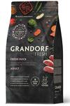GRANDORF FRESH CAT Duck  Утка с бататом для взрослых кошек, диетическая формула для особо аллергичных кошек 400г