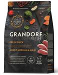 GRANDORF FRESH DOG Duck MED&MAXI Утка с бататом для взрослых собак средних и крупных пород, диетическая формула 1кг