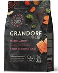 GRANDORF FRESH DOG Salmon MED&MAXI Лосось с бататом для взрослых собак средних и крупных пород, для здоровья кожи и шерсти 10кг