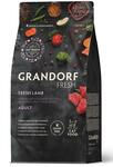 GRANDORF FRESH CAT Lamb Ягненок с бататом для взрослых кошек, чувствительное пищеварение или склонность к аллергии 400г 