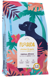 FLORIDA Сухой корм для щенков средних пород с курицей и яблоком, Medium Puppy Chicken 1кг