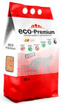 ECO-Premium Наполнитель комкующийся  Персик, 20л