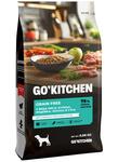 GO'KITCHEN Беззерновой корм для пожилых собак всех пород с курицей, индейкой, лососем и уткой, GRAIN FREE SENIOR 4 Meat Recipe 9,98кг