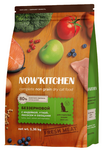 NOW'KITCHEN Беззерновой корм для взрослых кошек со свежей индейкой,уткой,лососем и овощами,Fresh Grain-free Turkey,Duck&Salmon,Adult 3,63кг